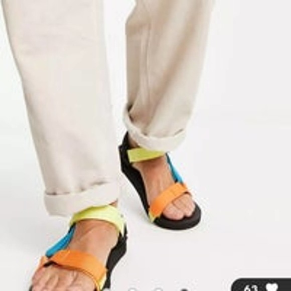 NWOT Teva Original universal sandals in retro multi Sz 12 main image 4